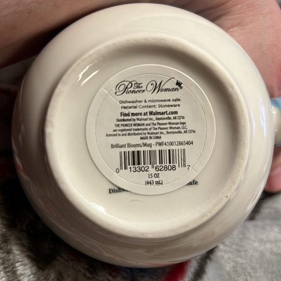 NWT The Pioneer Woman Brilliant Blooms Stoneware Mug, 18 Ounces - Picture 7 of 7